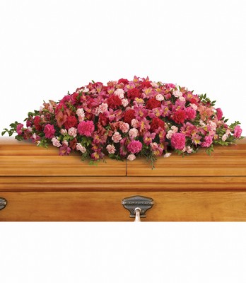 A Life Loved Casket Spray from Richardson's Flowers in Medford, NJ